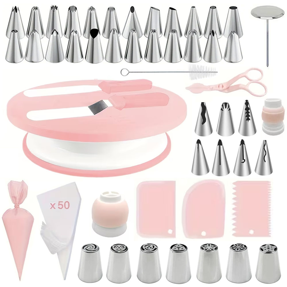 Cake Decorating Turntable - Kit de décoration de gâteaux 100