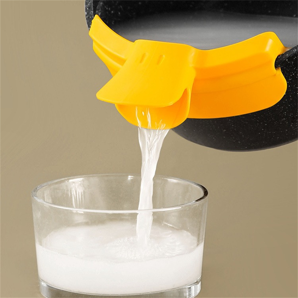 Kitchen Gadgets Guide - Entonnoir liquide Anti-déversement pour soupe, ustensiles