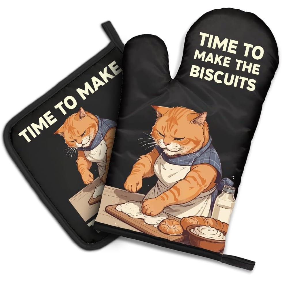 Kitchen Gadgets For Dad - The Biscuits – ensemble de mitaines