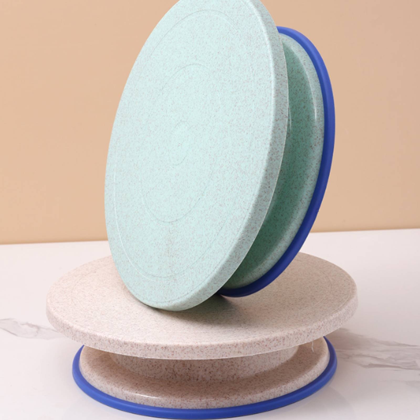 Cake Decorating Turntable - Plateau tournant pour gâteau, rotation sans