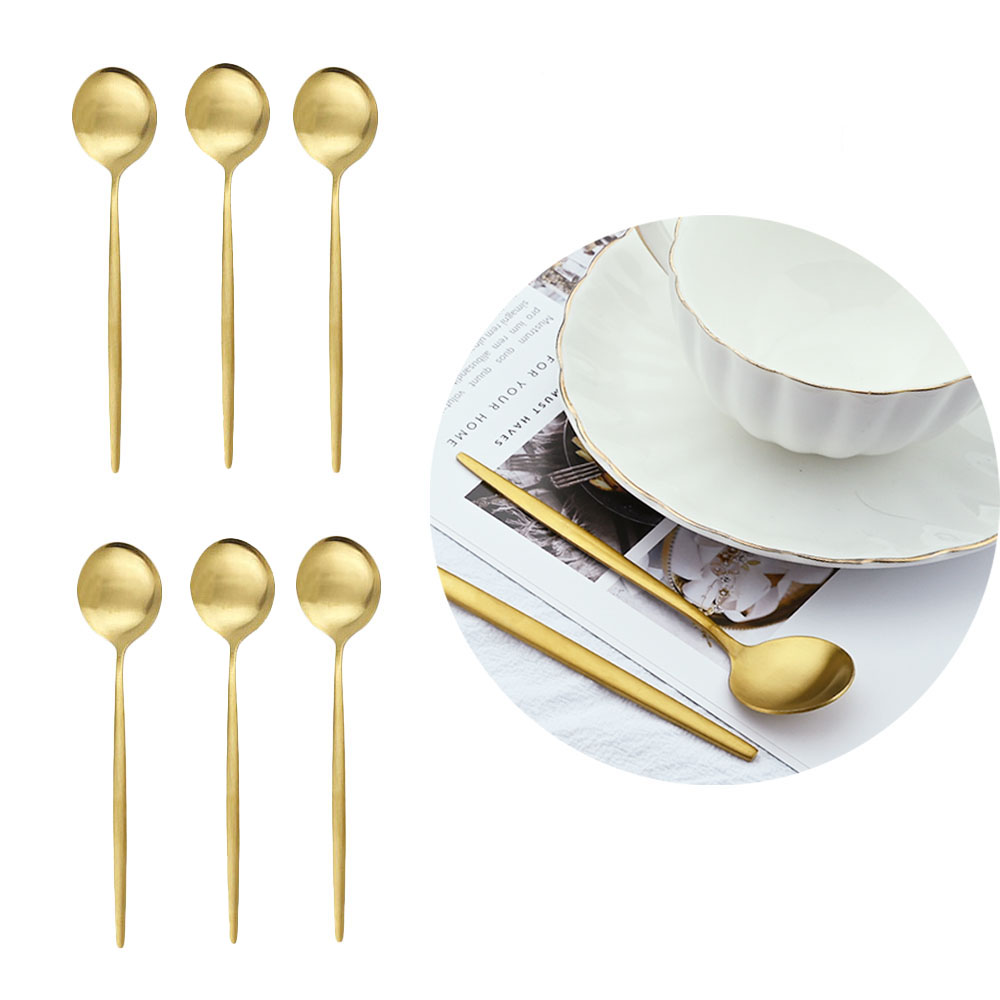 Kitchen Gadgets Gold - Cuillère à café en acier inoxydable