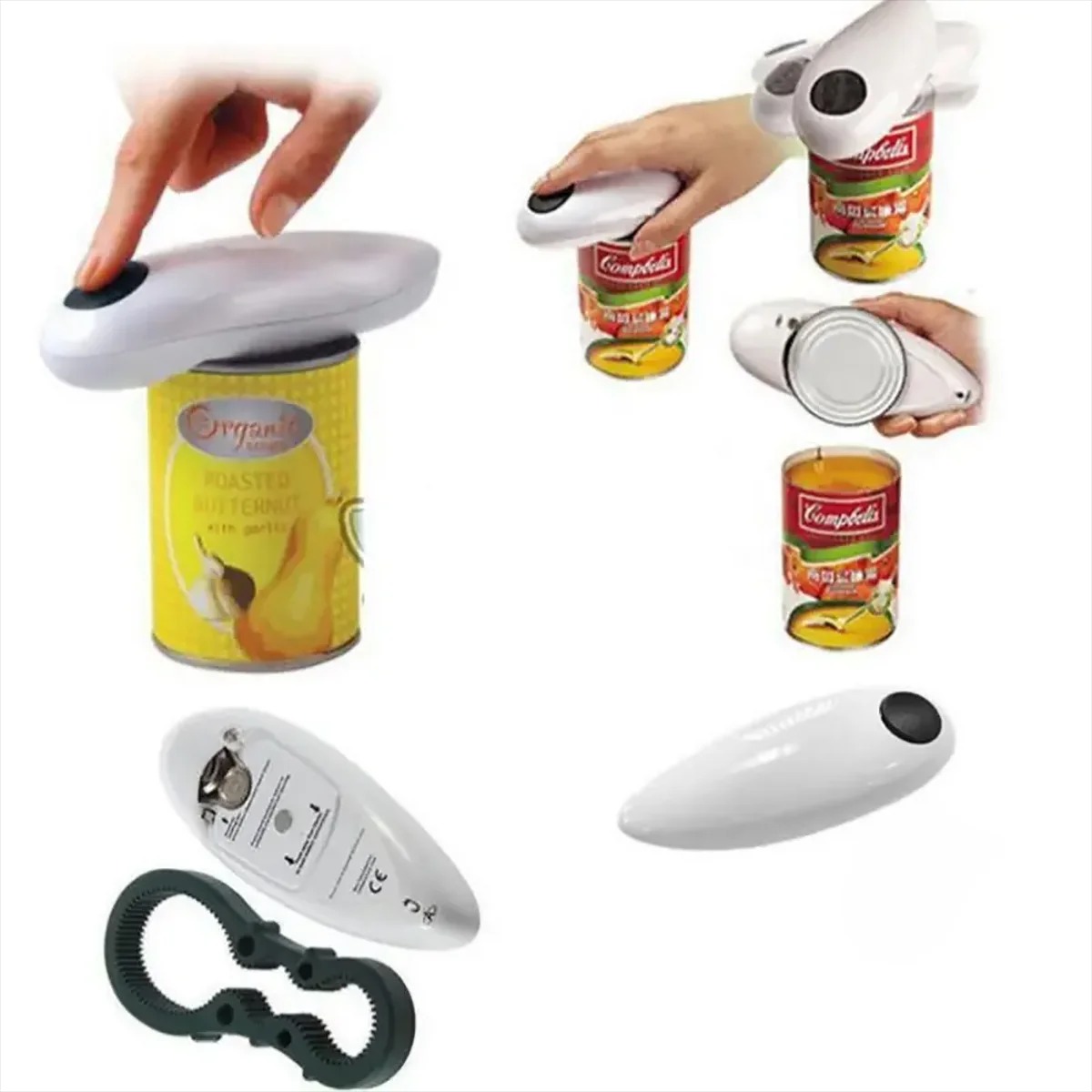 Kitchen Gadgets Electric - Ouvre-bocal électrique automatique haute puissance, machine