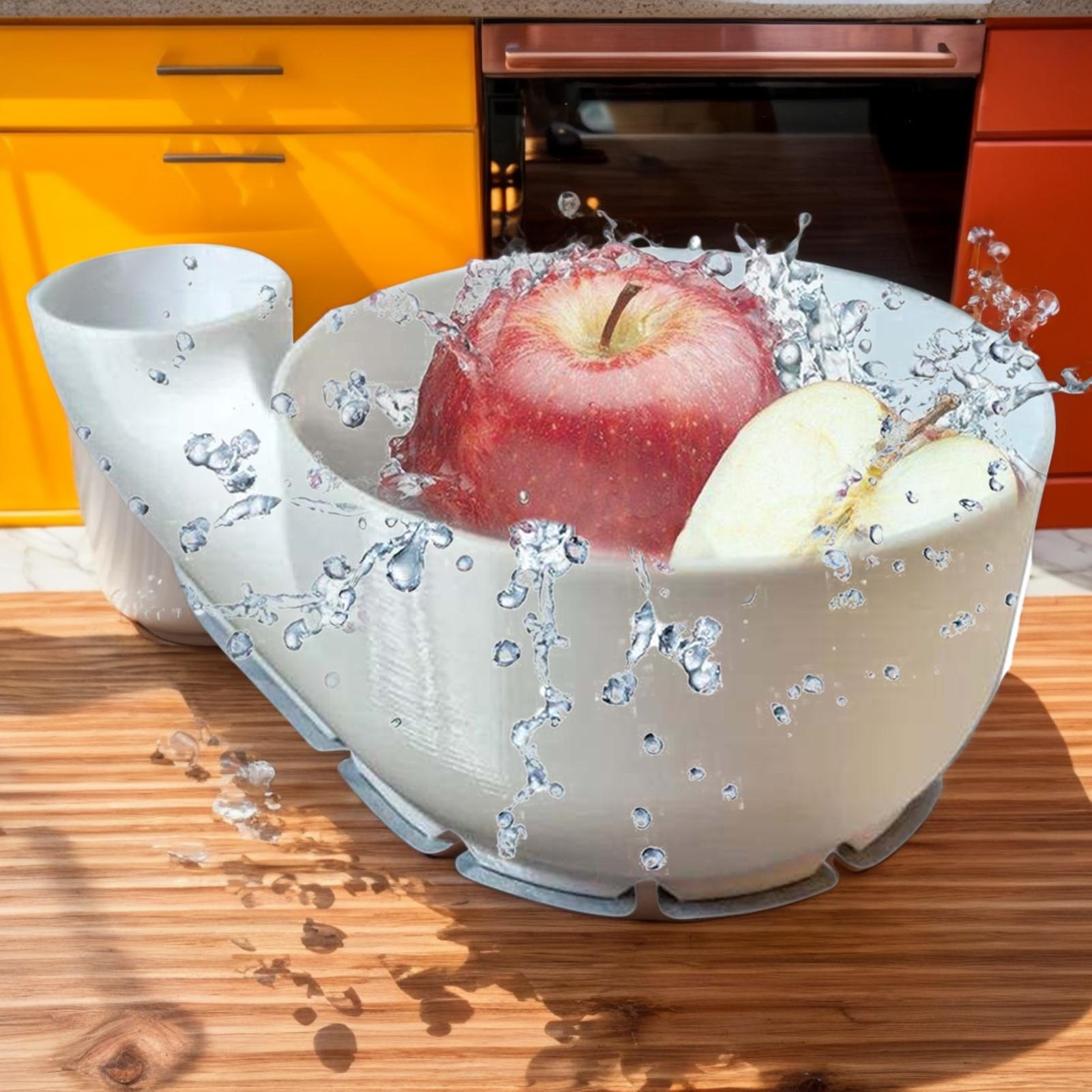 Kitchen Gadgets New 2025 - Nettoyeur de légumes Portable, bol de