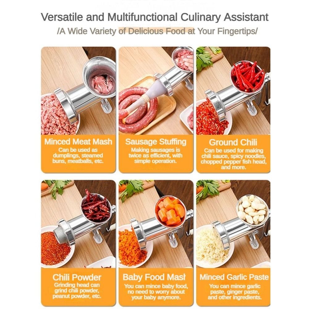 Hachoir à viande manuel multif - Kitchen Hand Gadgets avis et prix