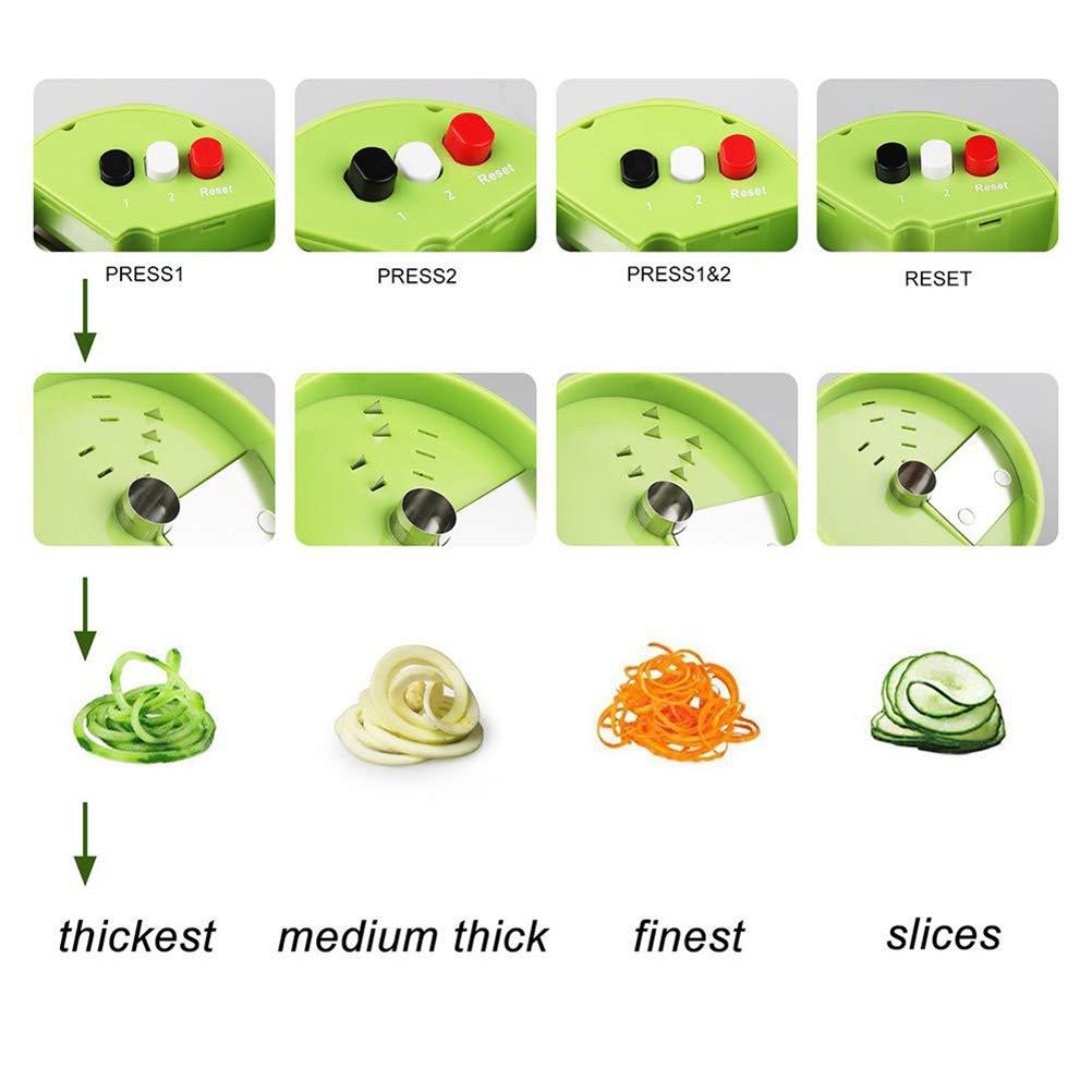 Coupe-légumes manuel en spiral - Kitchen Gadgets Vegetable Cutter avis et prix