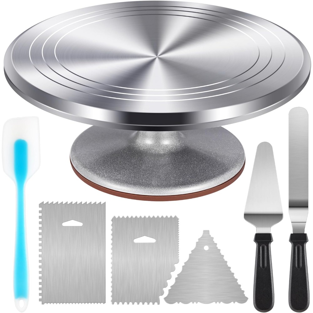 Ensemble de plateau tournant à - Cake Decorating Turntable avis et prix