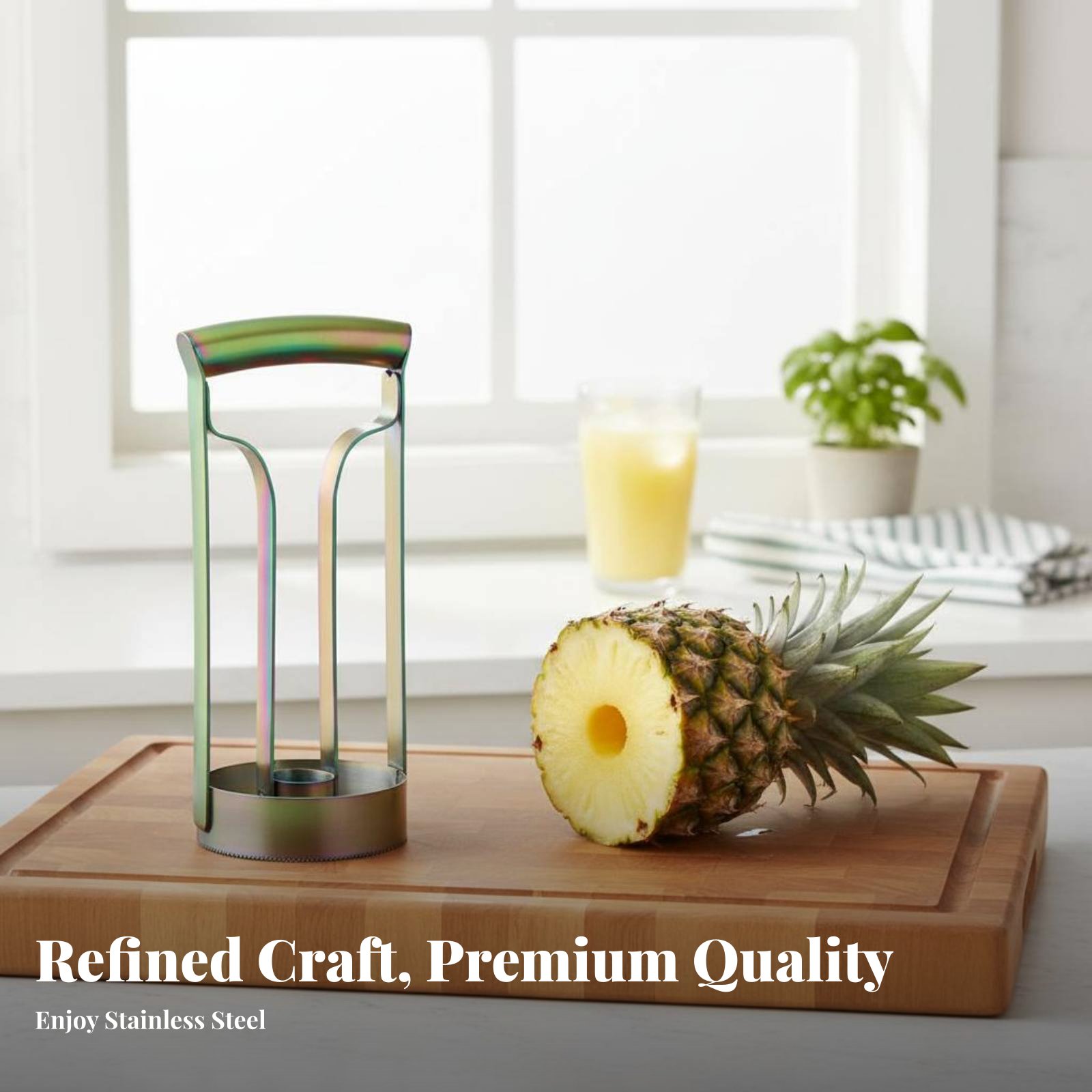Coupe-ananas en acier inoxydab - Kitchen Gadgets Vegetable Cutter avis et prix