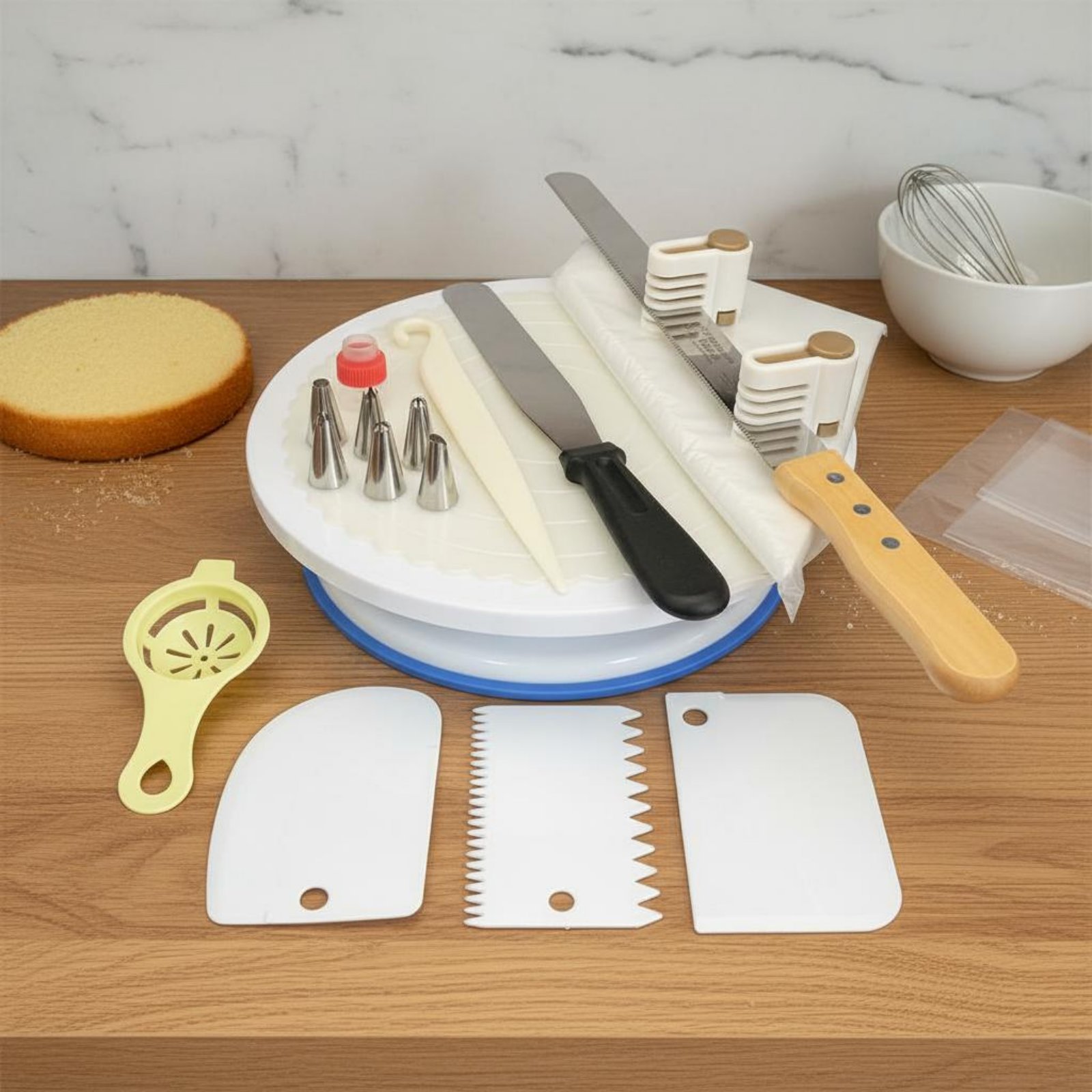 Ensemble de décoration de gâte - Cake Decorating Turntable avis et prix