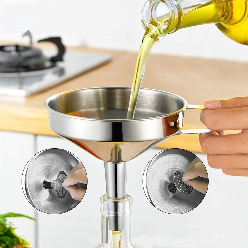 Entonnoir à huile de cuisson e - Kitchen Gadgets For Arthritic Hands avis et prix