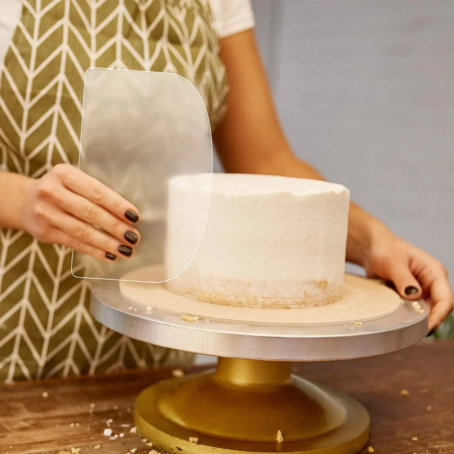 Grattoir à gâteau en plastique - Cake Decorating Turntable avis et prix