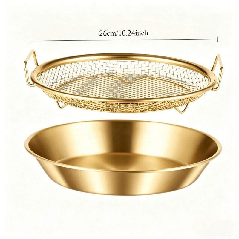 Grille de friteuse robuste dor - Kitchen Gadgets Gold avis et prix