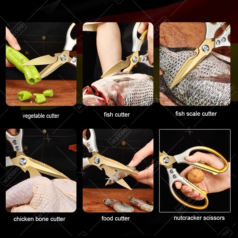 Ciseaux de cuisine en acier in - Kitchen Gadgets For Arthritic Hands avis et prix