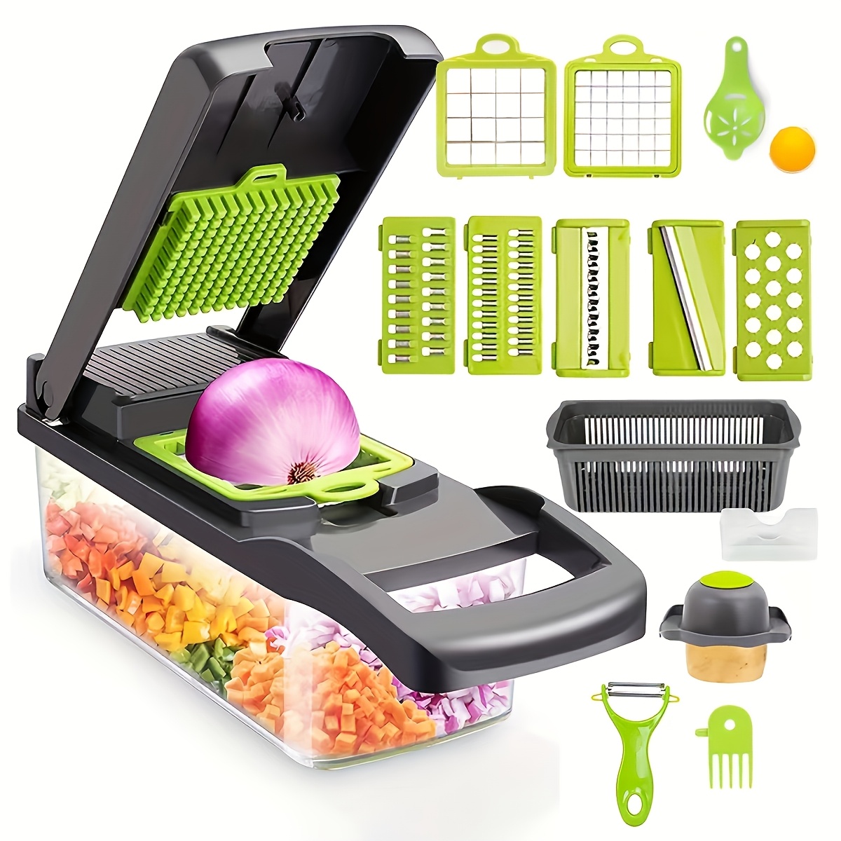 Hachoir à légumes multifonctio - Kitchen Gadgets Vegetable Cutter avis et prix