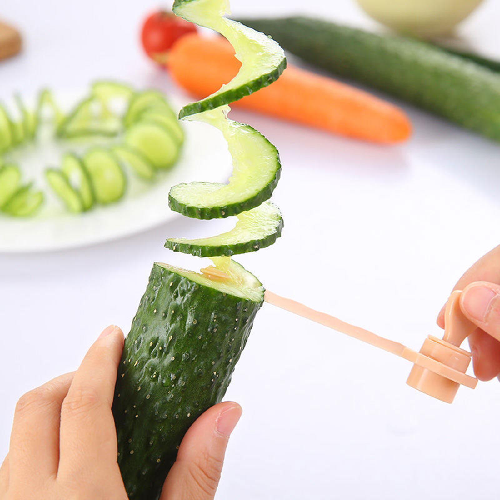 Lot de 3 coupe-légumes en spir - Kitchen Gadgets Vegetable Cutter avis et prix