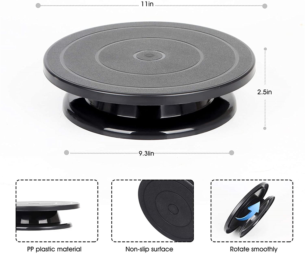 Plateau tournant à gâteaux ave - Cake Decorating Turntable avis et prix