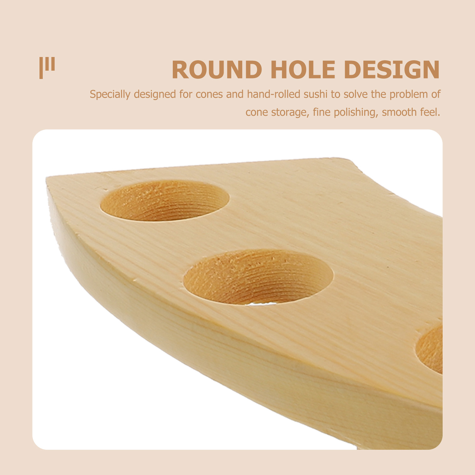 Support en bois pour cornets d - Kitchen Gadgets Gold avis et prix