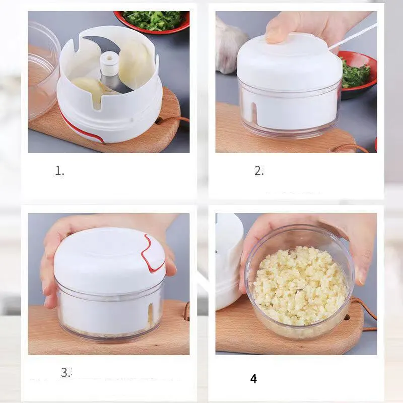 Broyeur d'ail en plastique pre - Kitchen Gadgets Vegetable Cutter avis et prix