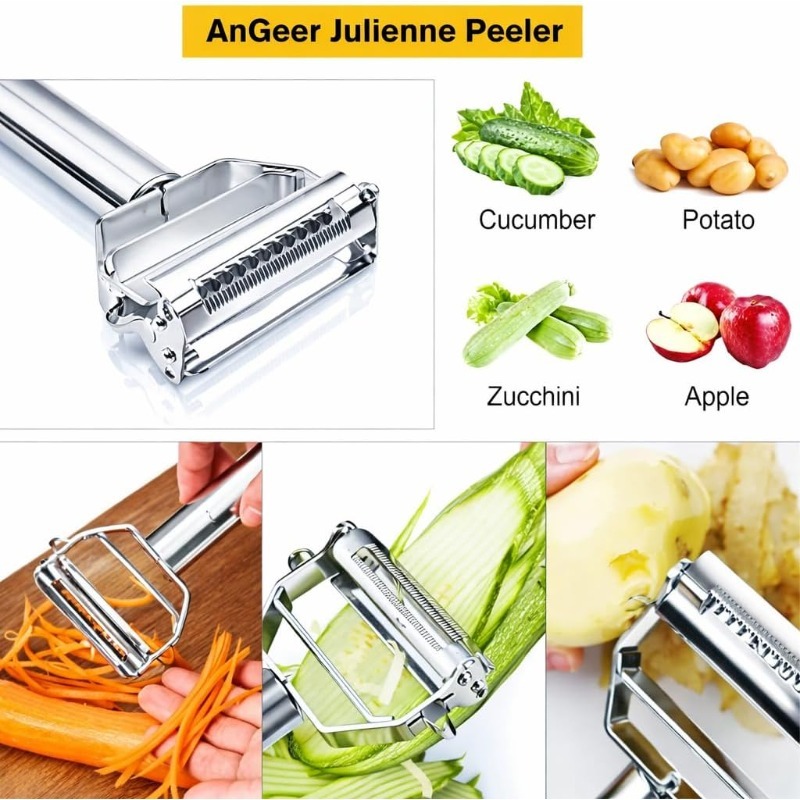 Éplucheur de cuisine en acier  - Kitchen Gadgets Vegetable Cutter avis et prix