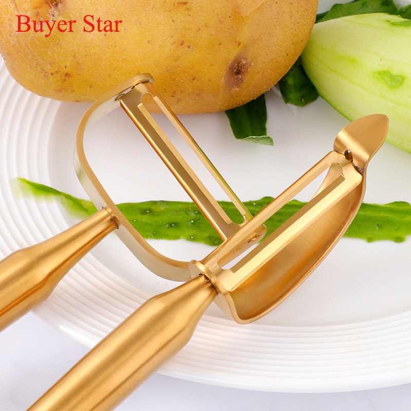 Éplucheur de fruits en or en a - Kitchen Gadgets Gold avis et prix