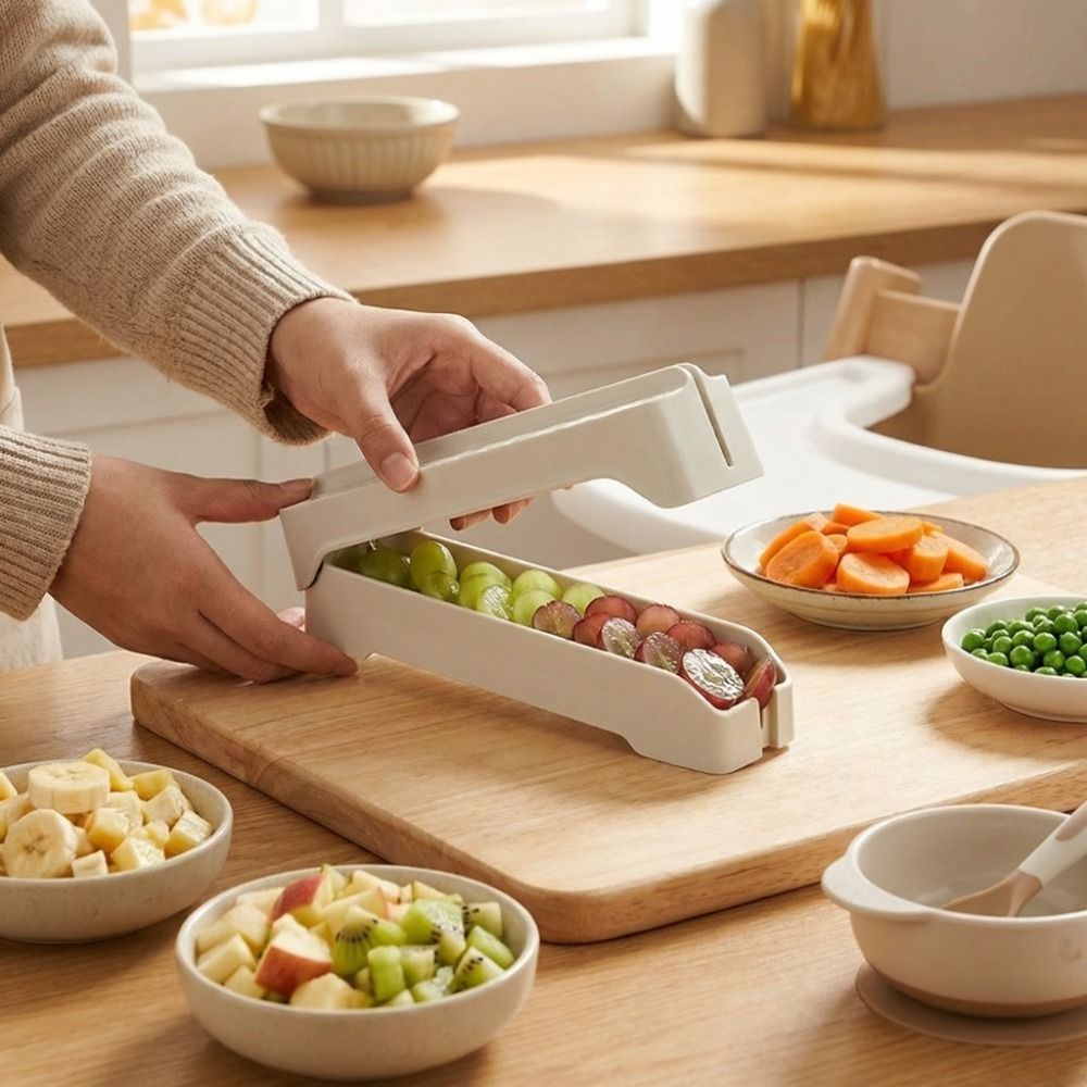 Coupe-tomates manuel antiadhés - Kitchen Gadgets Guide avis et prix