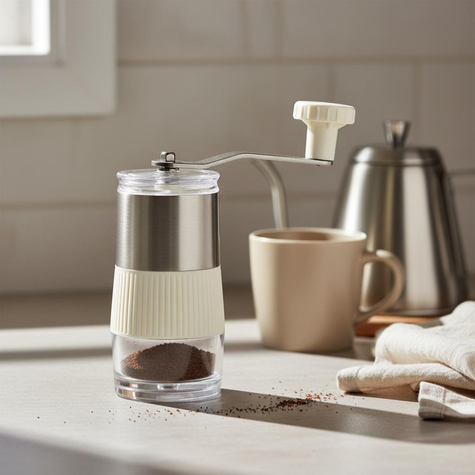 Moulin à café manuel à manivel - Kitchen Hand Gadgets avis et prix