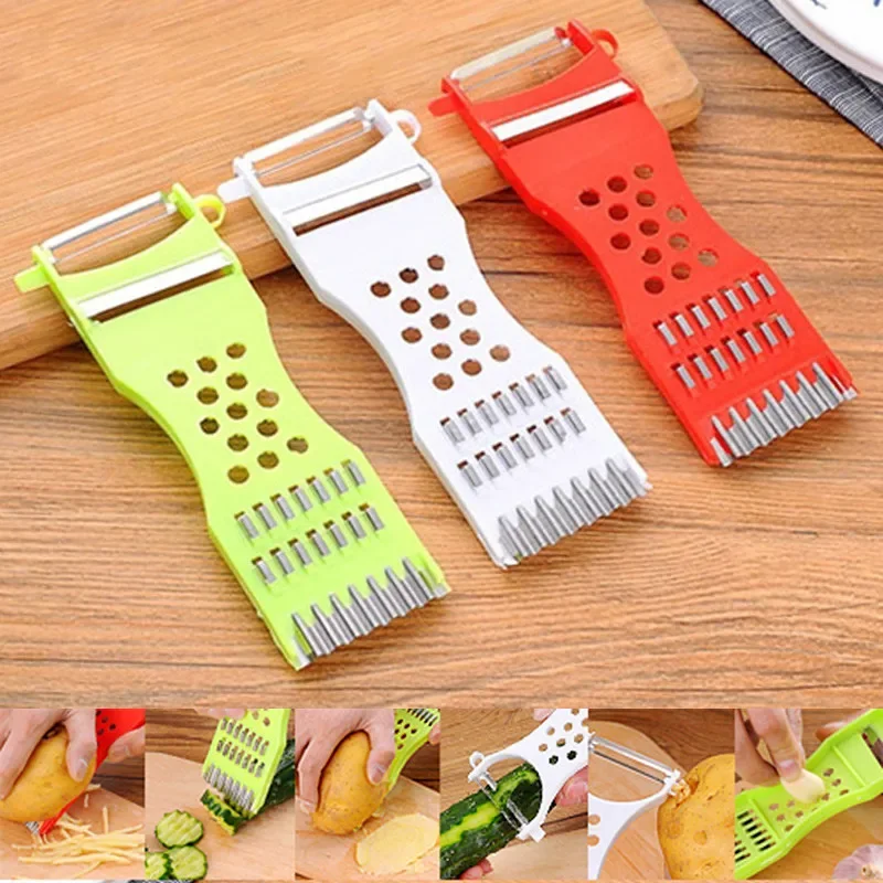 Maison multifonction Gadgets d - Kitchen Tools Gadgets Vegetable Fruit Peeler Parer Julienne Cutter Multifunction avis et prix