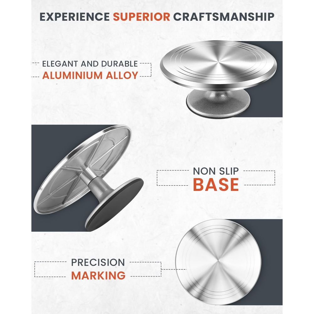 Support à gâteau rotatif en al - Cake Decorating Turntable avis et prix