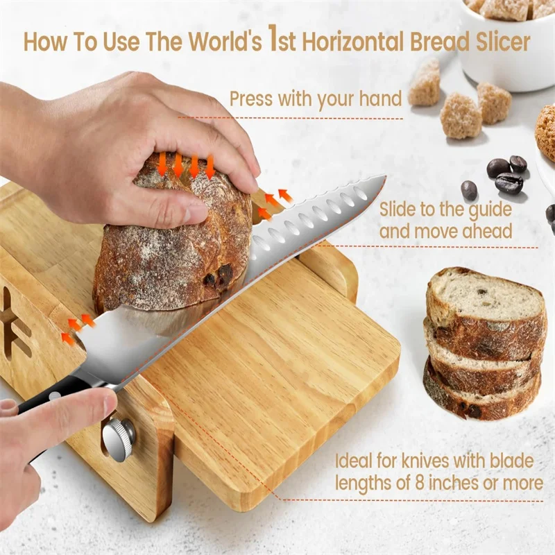 Guide de découpe de pain horiz - Kitchen Gadgets Guide avis et prix