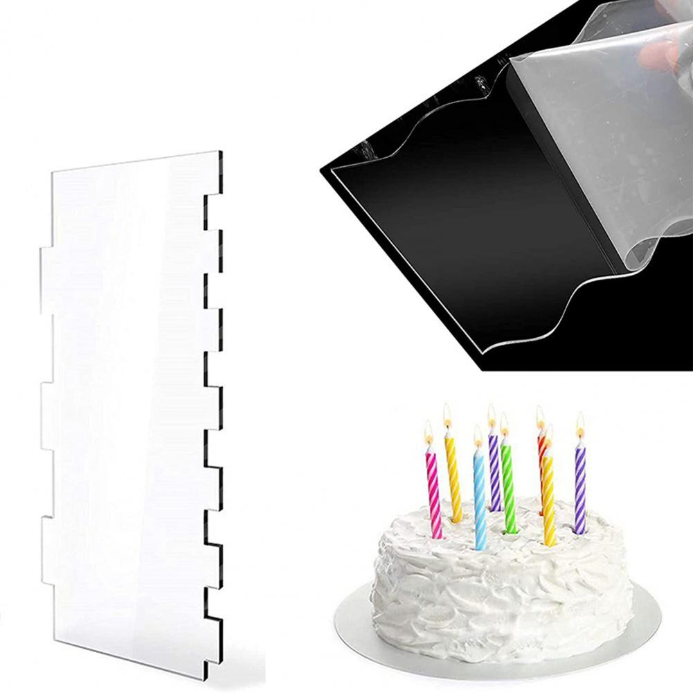 Ensemble de 4 peignes à gâteau - Cake Decorating Turntable avis et prix